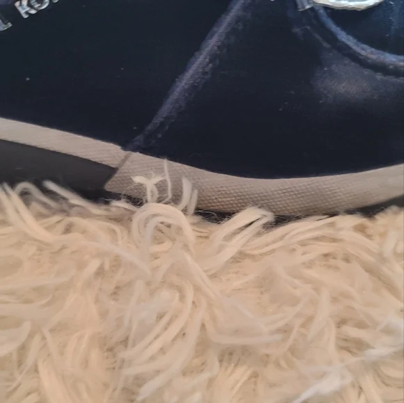 Michael Kors Allie Velvet Sneaker - Picture 8 of 9